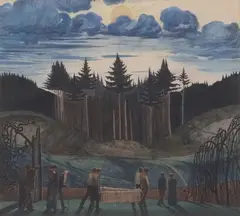 1920 by Claughton Pellew-Harvey, watercolour, sold Nov 2024