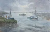 Incoming Tide by George Hewitt, oil on canvas, offered Nov 2024