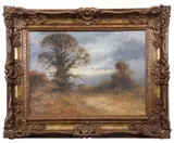 Back from the Shoot by Peter Rowles-Chapman, oil on canvas, sold Nov 2024