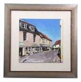 Fish Hill, Holt by Paul Rowland, acrylic on board, sold Nov 2024