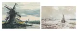 Woodbridge by John Sutton, pencil, sold Nov 2024