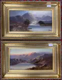 Oils by John Henry Boel, 1908, oil, sold Nov 2024