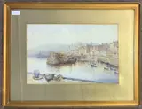St Peter Port by Ethel Sophia Cheeswright, watercolour, sold Nov 2024