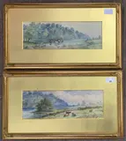 Untitled by Frank Bott, 1903, watercolor, sold Nov 2024