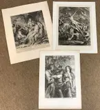 After Anthony Van Dyck by Schelte Adamsz. Bolswert, engraving, offered Nov 2024