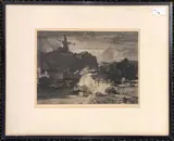The High Mill by Leonard Russell Squirell, pencil, sold Nov 2024