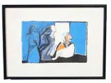 Untitled by Natalie Cohen, 1989, mixed media, offered Oct 2024