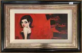 Limited edition embellished giclee by Todd White, giclee on board, sold Oct 2024