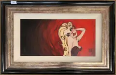 Limited edition embellished giclee by Todd White, giclee on board, sold Oct 2024