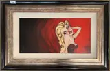Limited edition embellished giclee by Todd White, giclee on board, sold Oct 2024