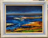 Brancaster by Martin Laurance, oil on canvas, sold Oct 2024