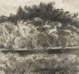 Untitled by Jack Shore, pencil on paper, sold Oct 2025