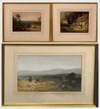 The Meeting Place by Paul H. Ellis, watercolor, sold Aug 2025