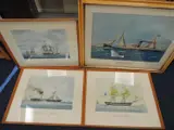 The SS Volunteer by Charles C. Hyatt, 1901, watercolour, sold Aug 2025