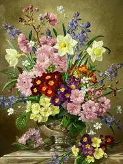 Untitled by Albert Williams, oil on canvas, sold Aug 2025