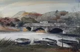 Bridge by Rob Piercy, watercolour, sold Aug 2025