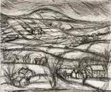 September by Peter Prendergast limited edition, 2000, etching, sold Aug 2025