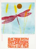 Untitled by Paul Peter Piech limited edition, 1991, woodcut, sold Aug 2025