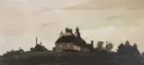 Untitled by Kyffin Williams Ra limited edition, lithograph, sold Jul 2025