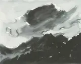 Untitled by Kyffin Williams Ra limited edition, lithograph, sold Jul 2025