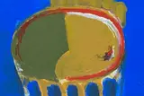 Untitled by Tom Nash, oil on card, sold Jul 2025