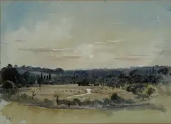 Untitled by John Doyle, watercolour, sold Jul 2025