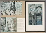 Meet the Family by Conrad Lewis, watercolour, sold Jul 2025