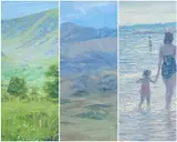 Both by Stephen Jones, watercolour, offered Jul 2025