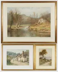 Untitled by Tom Clough, watercolour, offered Jul 2025