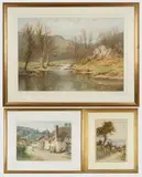 Untitled by Tom Clough, watercolour, offered Jul 2025