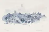 Glanrafon by Kyffin Williams Ra limited edition, lithograph, offered Jul 2025
