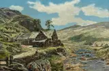 Untitled by Frederick William Hayes, oil on canvas, sold Jun 2025