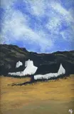 Bryntirion by Wyn Hughes, oil on board, sold Jun 2025