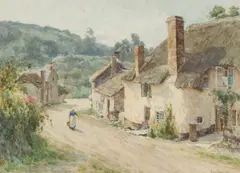 Untitled by Tom Clough, watercolour, offered May 2025