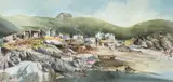 Untitled by Malcolm Edwards, watercolour, sold May 2025