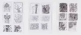 Untitled by Alan Davie C.B.E. R.A. H.R.S.W., 2011, ink on paper, sold May 2025
