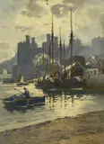 Untitled by Warren Williams, watercolour, sold May 2025