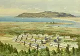 From the Conwy Mountain by Norman Netherwood, watercolour, offered May 2025
