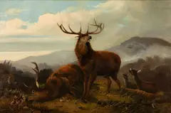 Untitled by Robert Cleminson, oil on canvas, offered Apr 2025