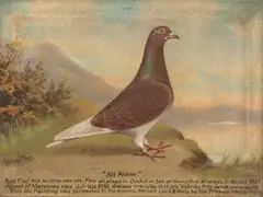 All Alone by Andrew Beer, 1937, oil on canvas, sold Apr 2025