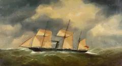 Untitled by George Mears, 1872, oil on canvas, offered Apr 2025
