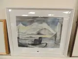 harbour by Meryl Watts, watercolour, sold Apr 2025