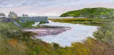 Low Tide by Gwilym Prichard, oil on canvas, sold Apr 2025