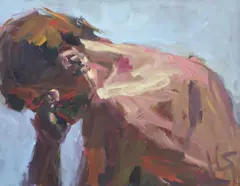Why? by Kevin Sinnott, oil on linen, sold Apr 2025