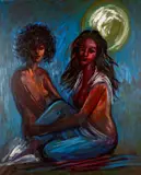Untitled by Andrew Vicari, oil on canvas, offered Apr 2025