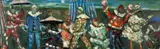 Untitled by Andrew Vicari, oil on board, sold Apr 2025