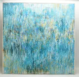 Kernow by Graham Benton, 2010, mixed media on canvas, sold Feb 2023