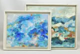 Welsh landscape by Graham Benton, 2008, oil on canvas, sold Feb 2023
