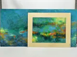 Gulf stream 2 by Graham Benton, oil on board, sold Feb 2023