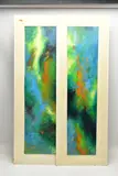 Both by Graham Benton, oil, sold Feb 2023